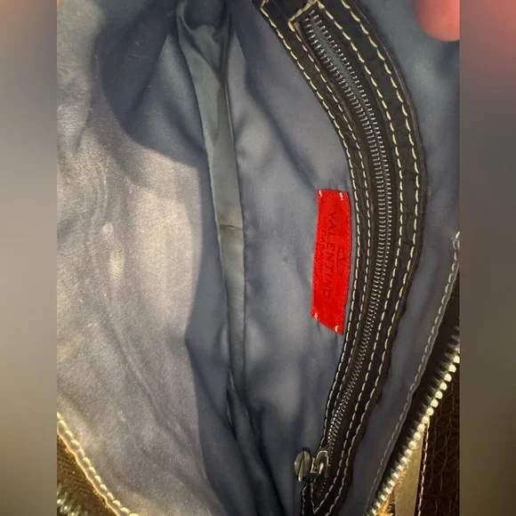 Vintage Valentino Leopard Print Pony Hair Shoulder Bag - Picture 12 of 14